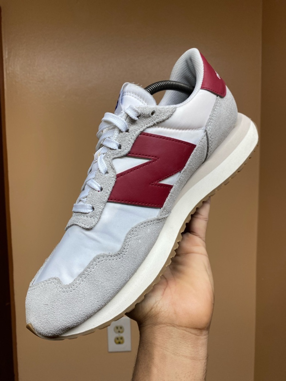 New Balance 237 “Nimbus Cloud Crimson” Men’s Casual Running Sneakers Size 11 - Picture 9 of 17